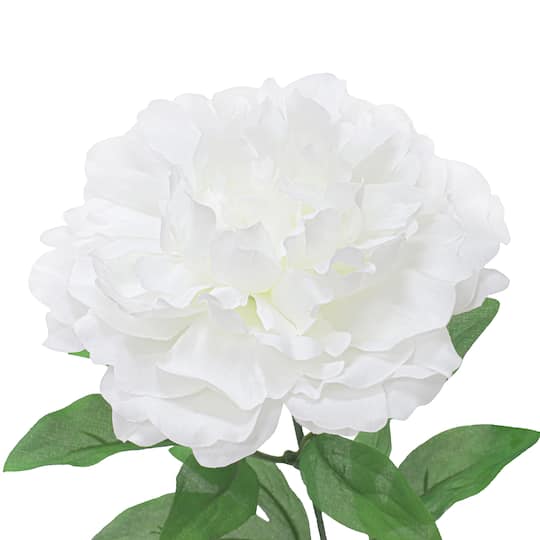 12 Pack: 21" White Peony Bush by Ashland®